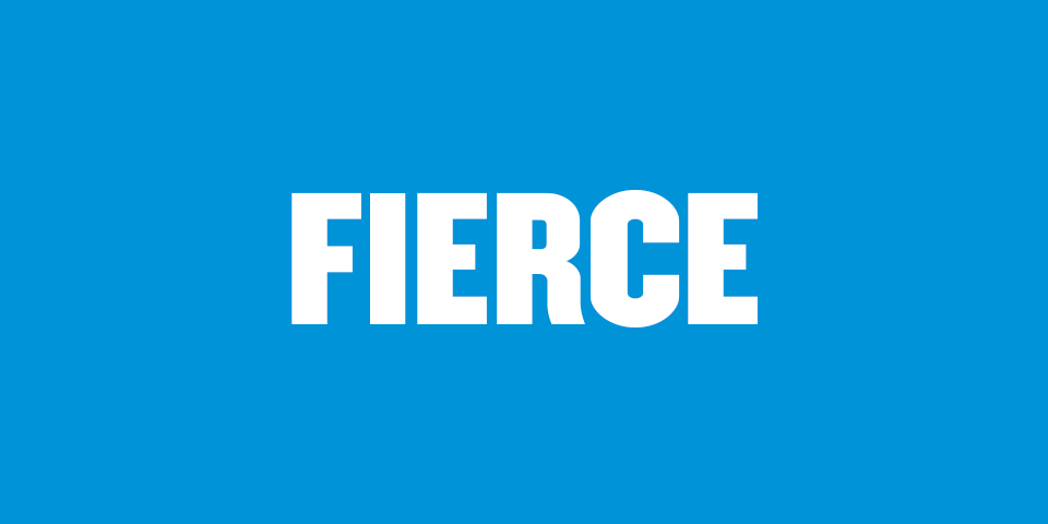 The Word "Fierce" on a blue background