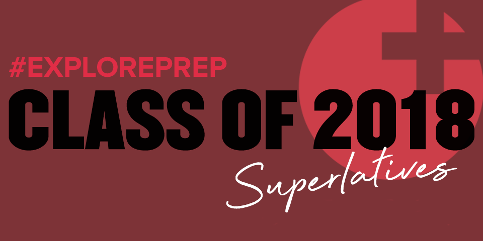 red background with following text: "#ExplorePrEP Class of 2018 Superlatives" Sex Positive logo in background